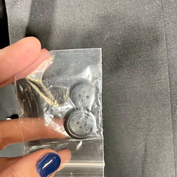 Pronto Uomo grey 2 button blazer suit jacket men’s 38 long - Picture 9 of 14